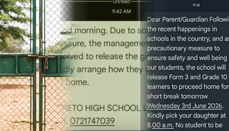 Three Kenyan Schools Closed Indefinitely Amid Escalating Wave of Student Unrest