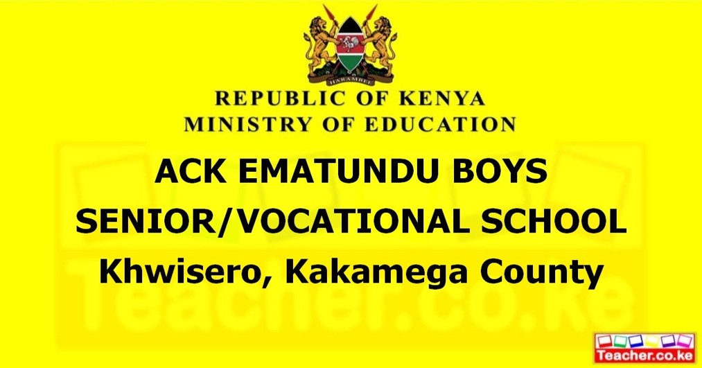Ack Ematundu Boys Senior/Vocational School campus photo