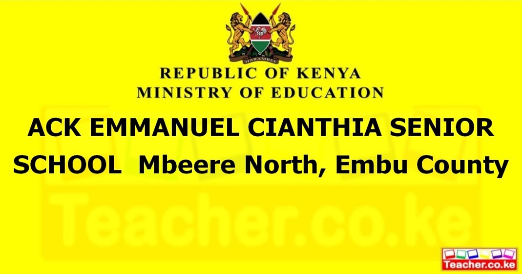 Ack Emmanuel Cianthia Senior School campus photo