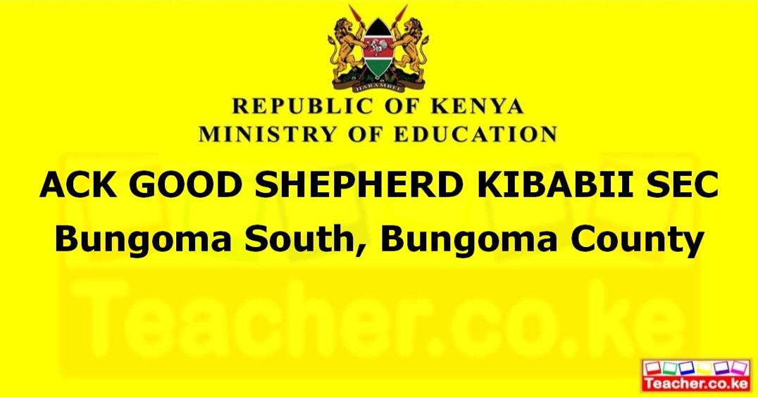 Ack Good Shepherd Kibabii Sec campus photo