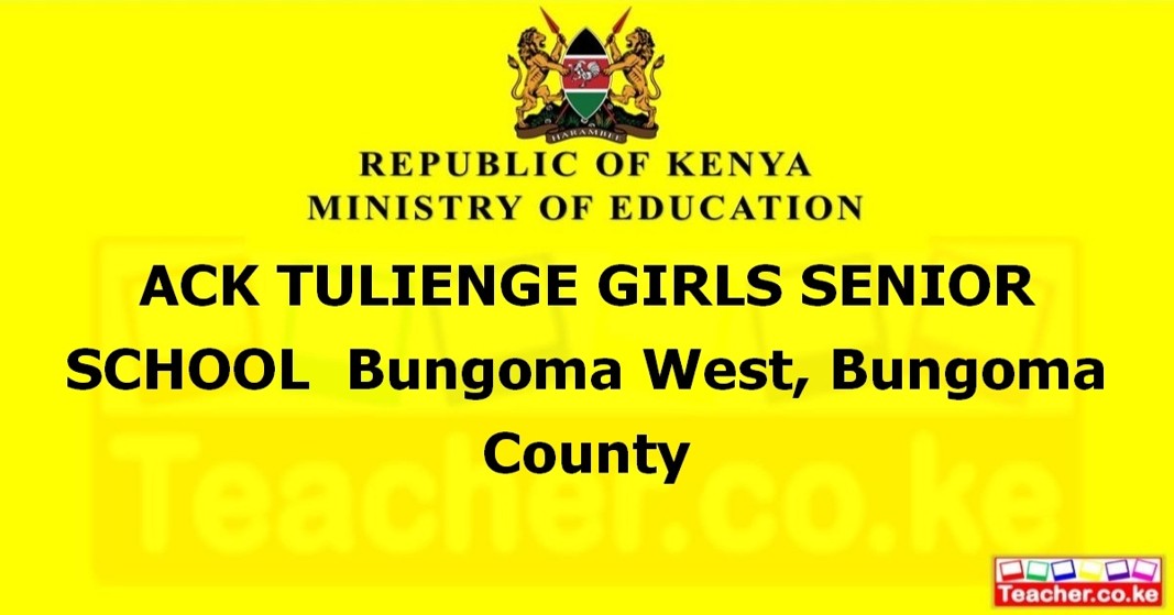 Ack Tulienge Girls Senior School campus photo
