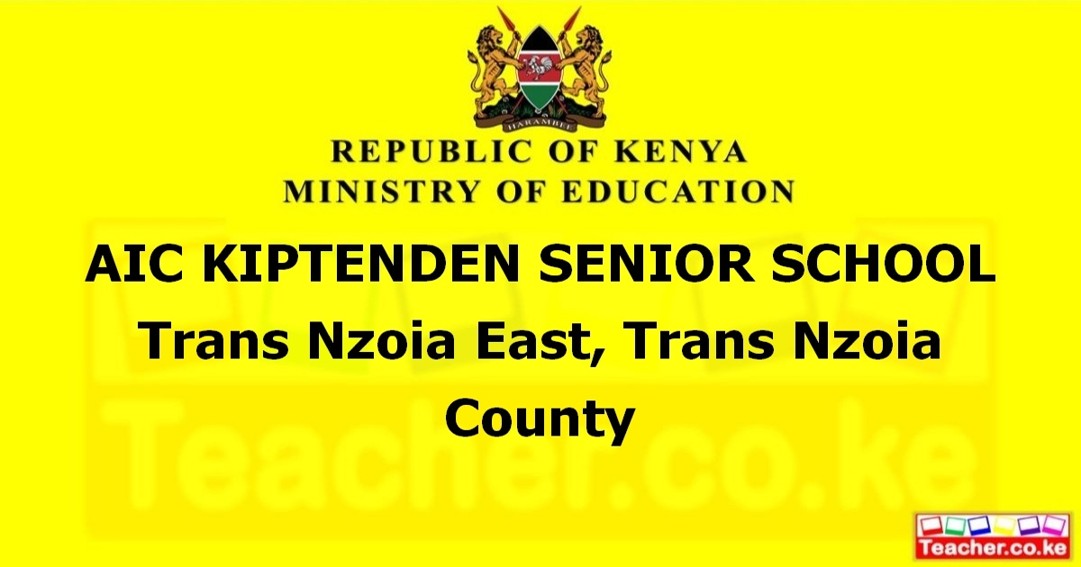 Aic Kiptenden Senior School campus photo