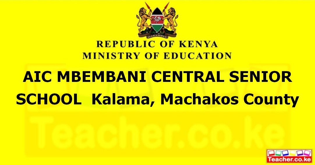 Aic Mbembani Central Senior School campus photo