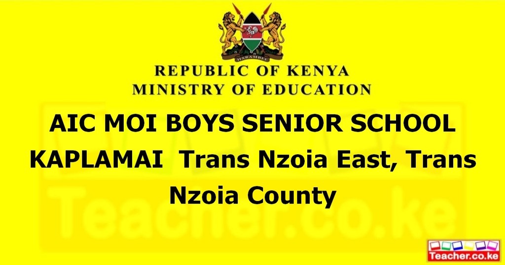 Aic Moi Boys Senior School Kaplamai campus photo