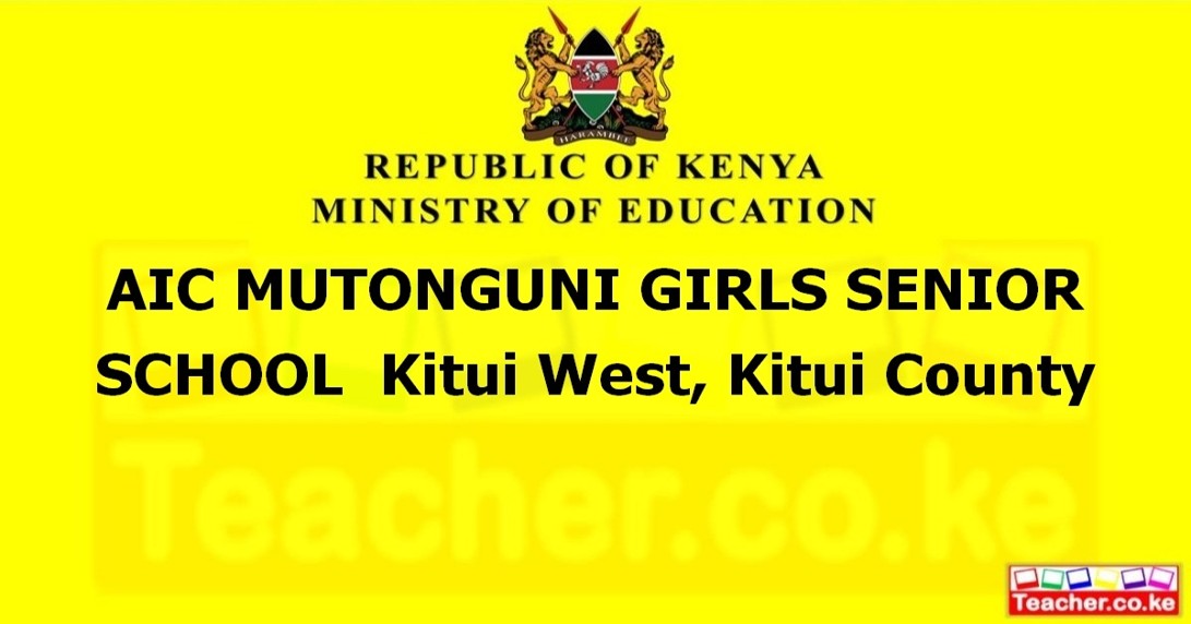 Aic Mutonguni Girls Senior School campus photo
