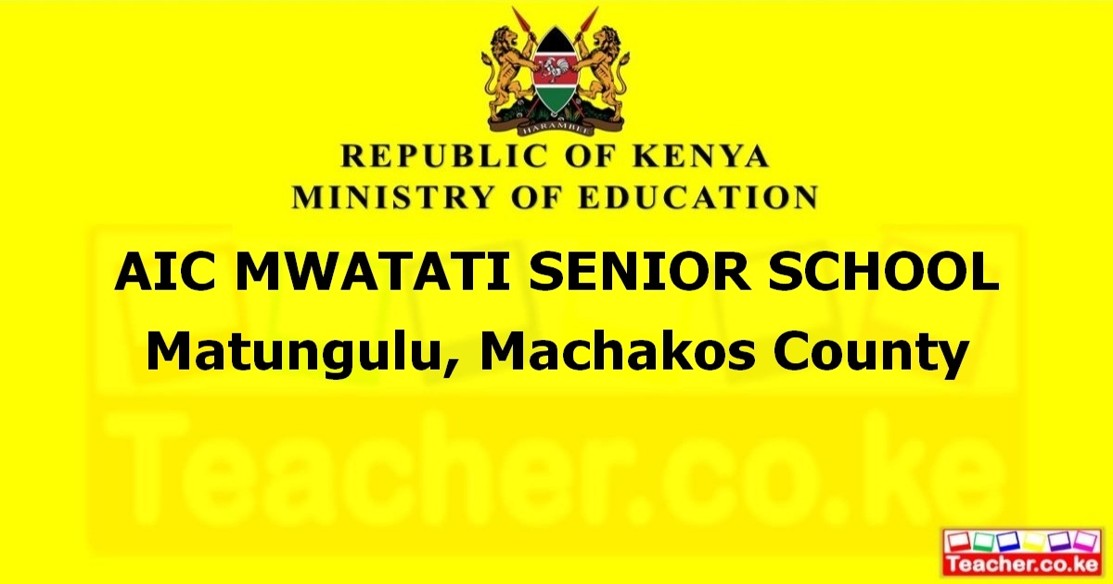 Aic Mwatati Senior School campus photo