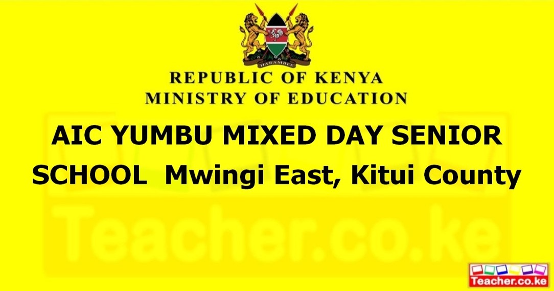 Aic Yumbu Mixed Day Senior School campus photo