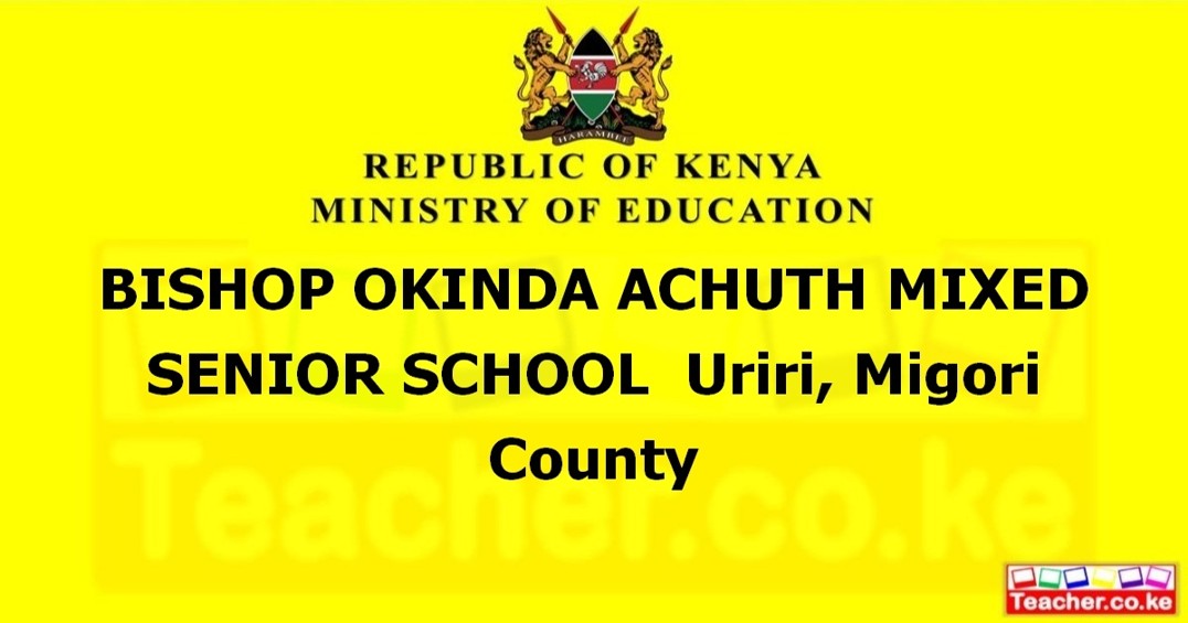 Bishop Okinda Achuth Mixed Senior School campus photo