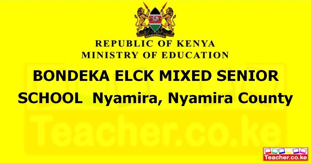 Bondeka Elck Mixed Senior School campus photo