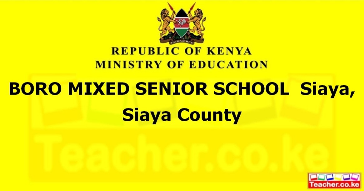 Boro Mixed Senior School campus photo