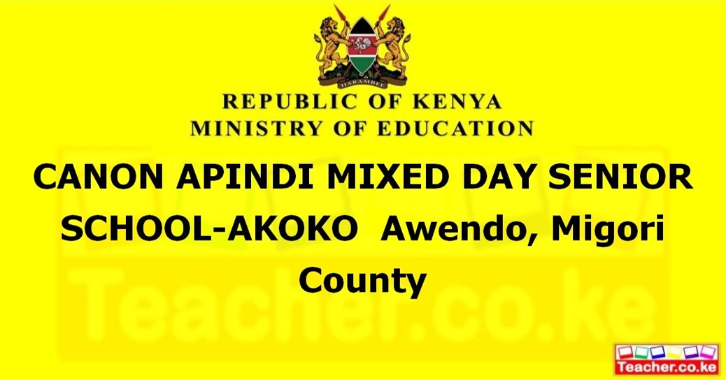Canon Apindi Mixed Day Senior School-Akoko campus photo