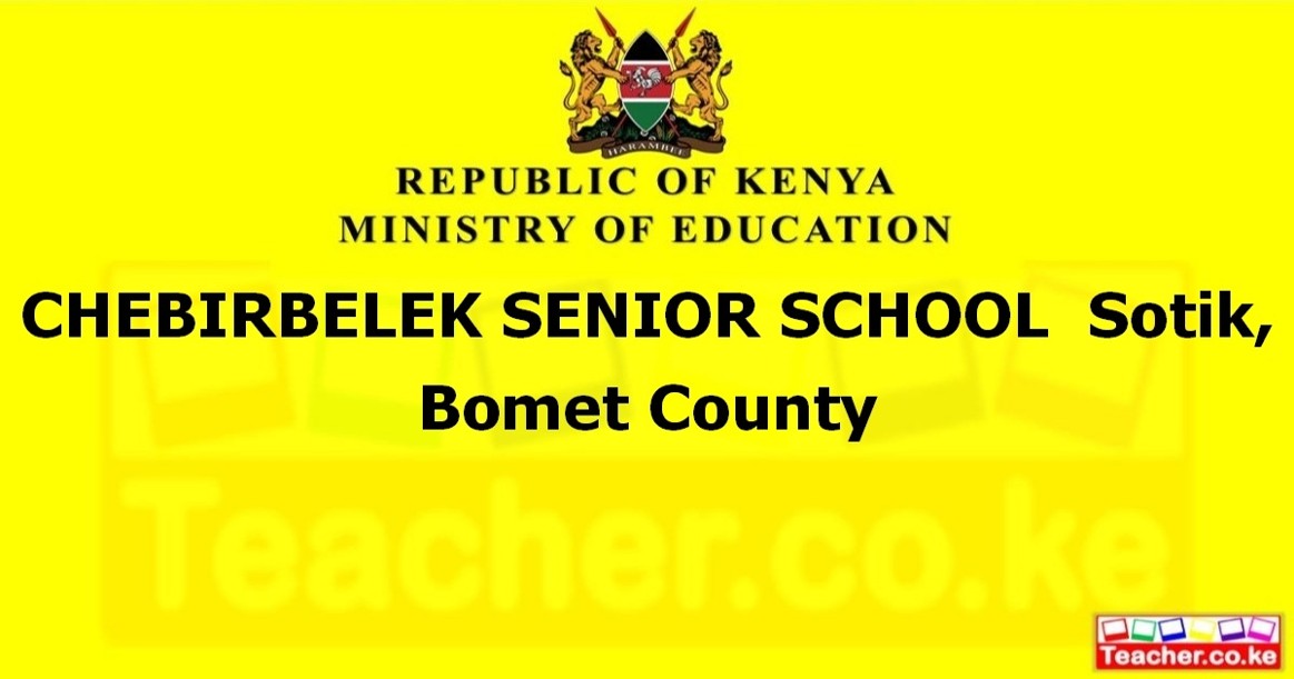 Chebirbelek Senior School campus photo