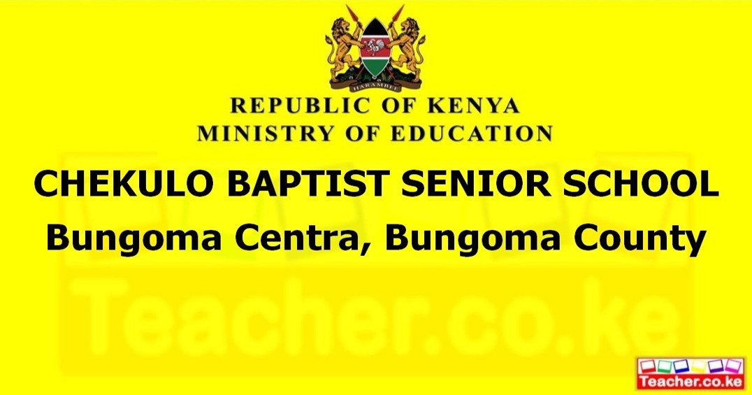Chekulo Baptist Senior School campus photo