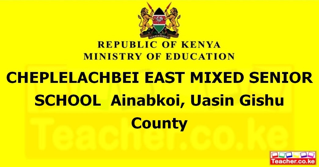 Cheplelachbei East Mixed Senior School campus photo