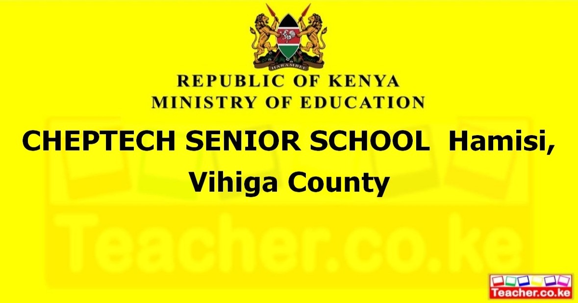 Cheptech Senior School campus photo