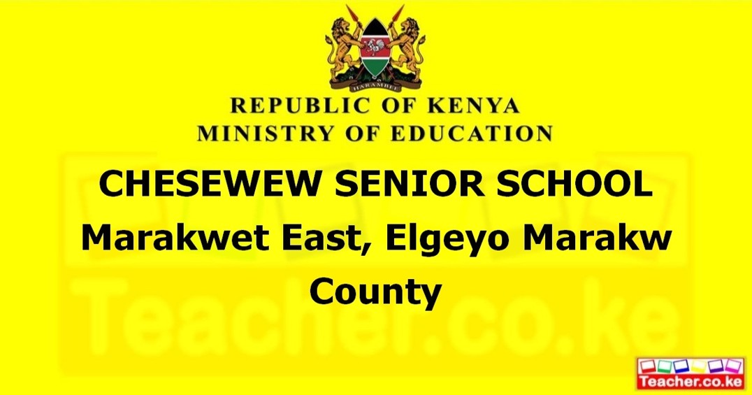 Chesewew Senior School campus photo