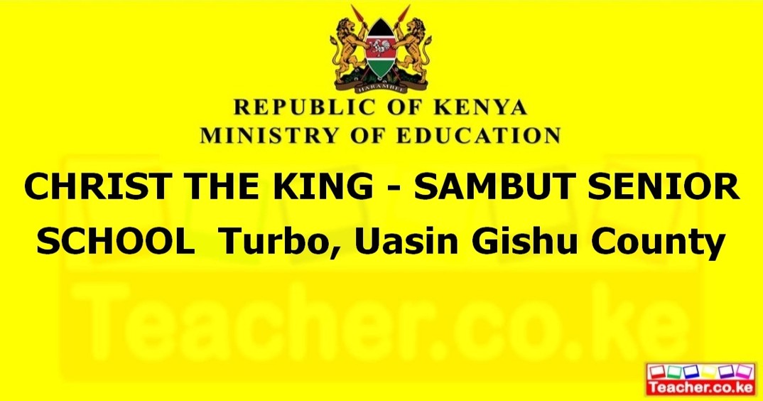 Christ The King - Sambut Senior School campus photo