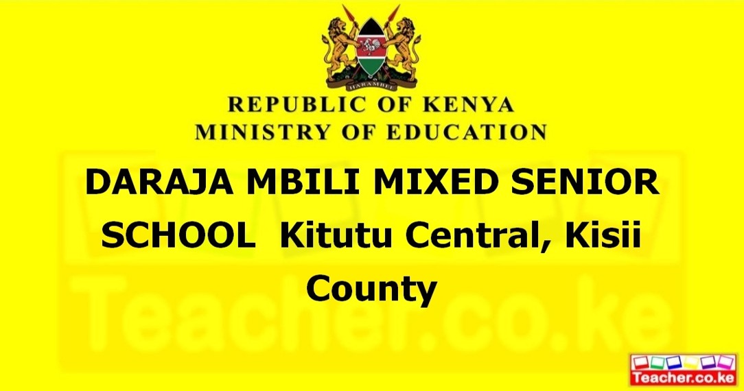 Daraja Mbili Mixed Senior School campus photo