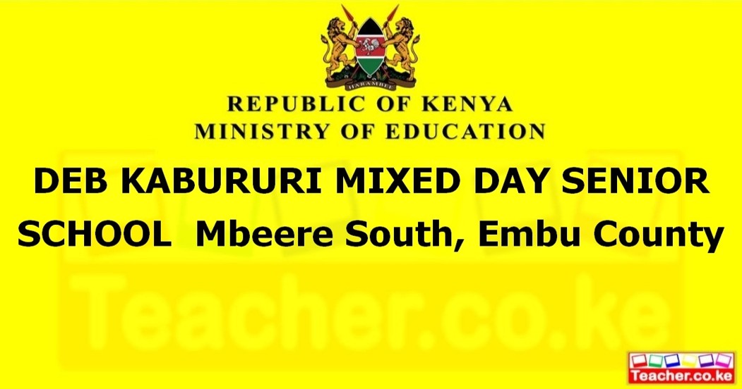 Deb Kabururi Mixed Day Senior School campus photo