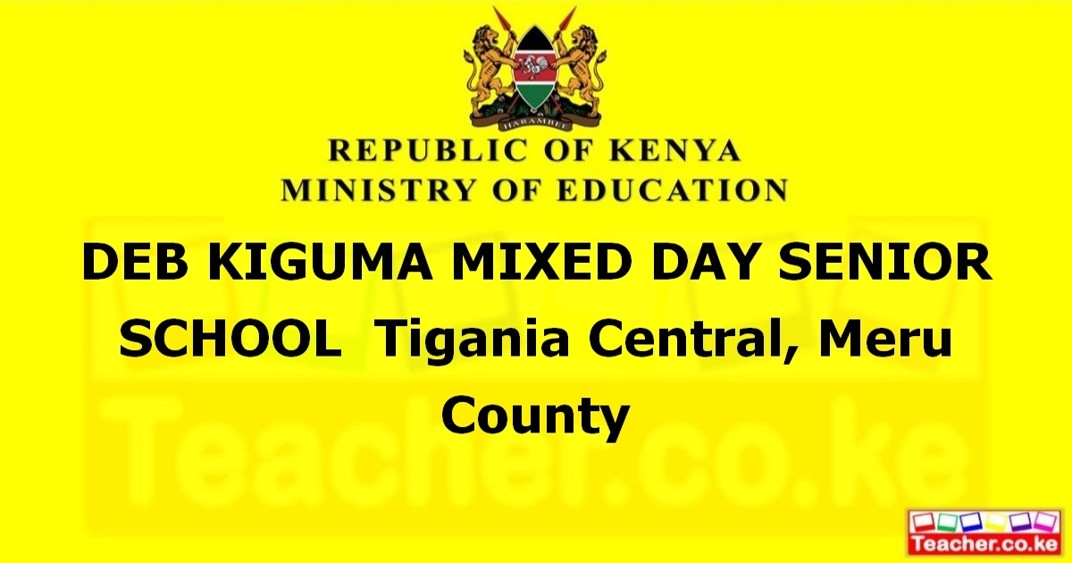 Deb Kiguma Mixed Day Senior School campus photo