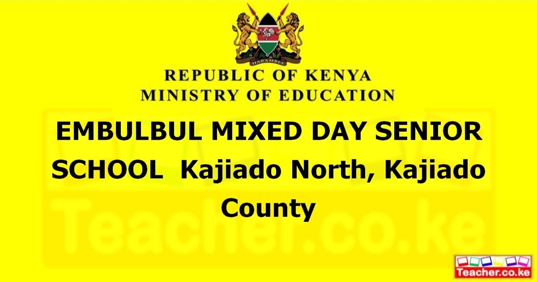 Embulbul Mixed Day Senior School campus photo