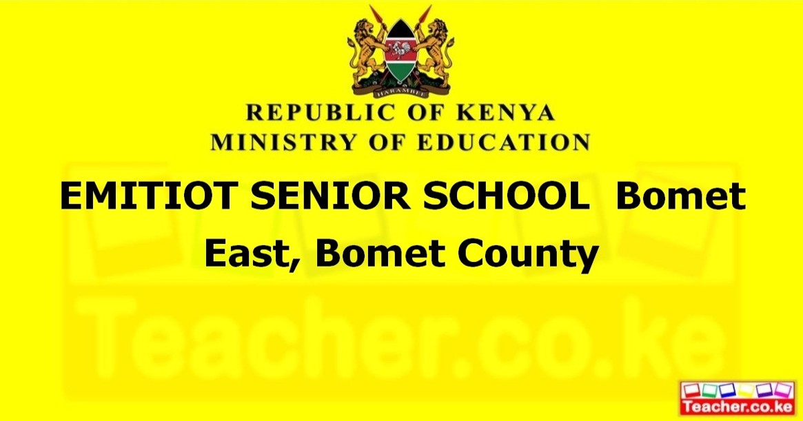 Emitiot Senior School campus photo