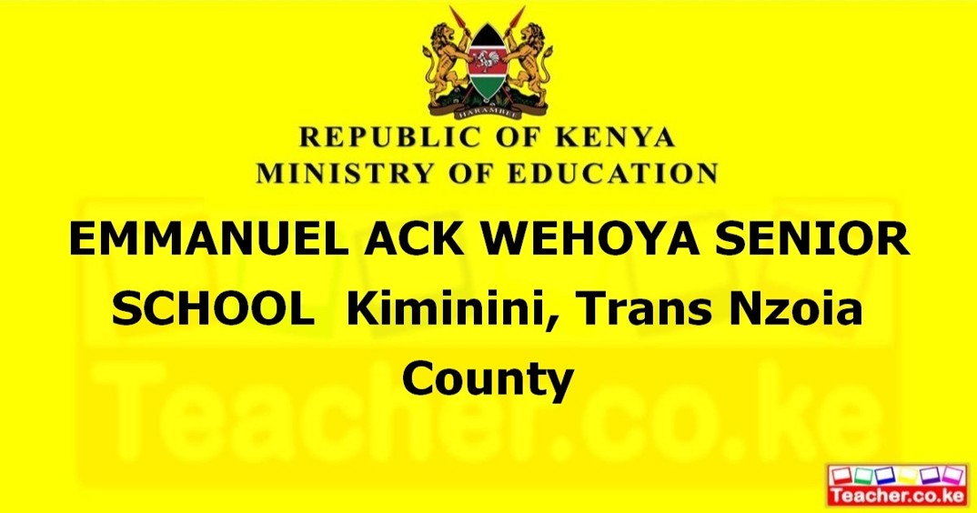 Emmanuel Ack Wehoya Senior School campus photo