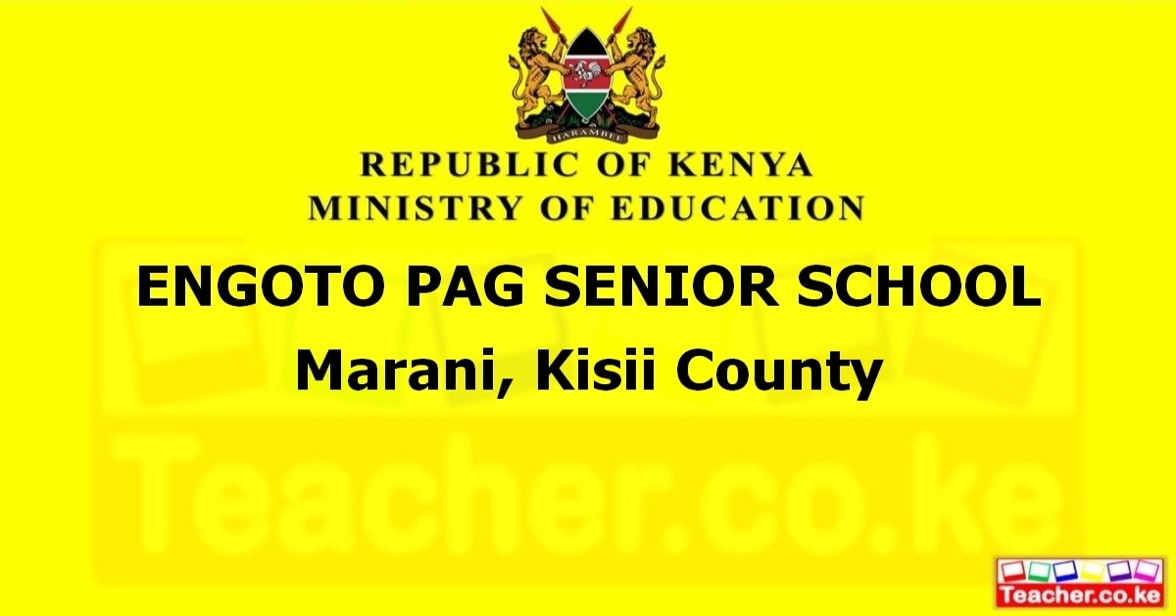 Engoto Pag Senior School campus photo