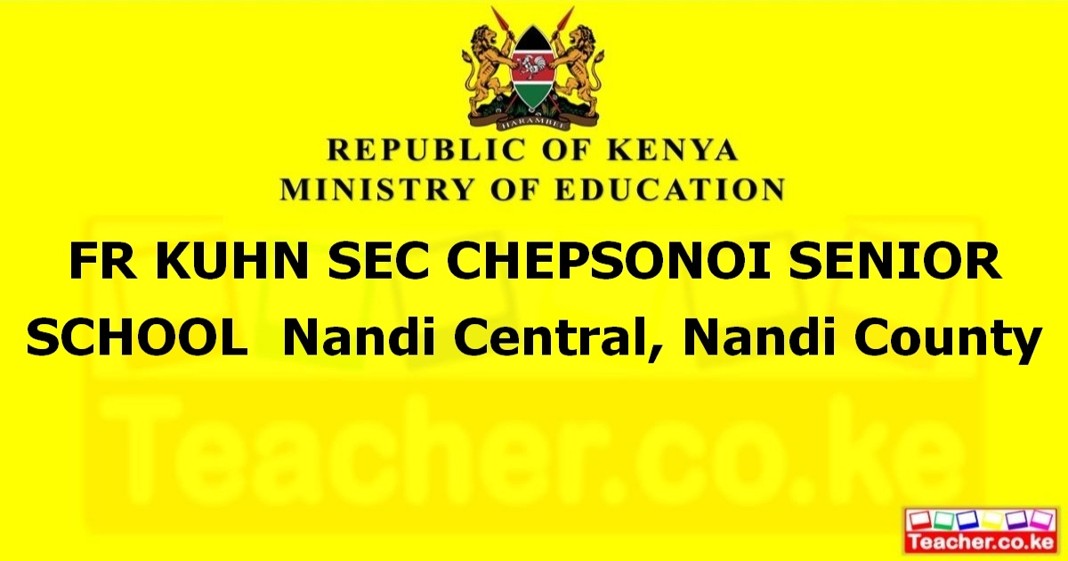 Fr Kuhn Sec Chepsonoi Senior School campus photo