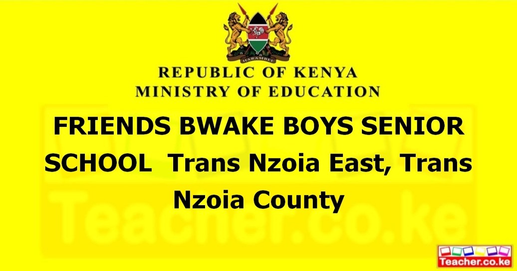 Friends Bwake Boys Senior School campus photo