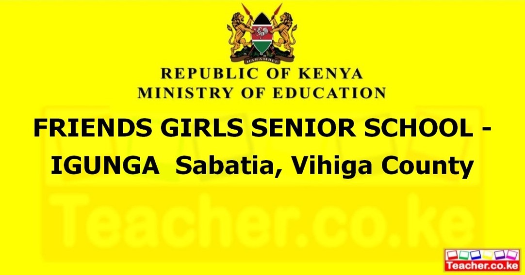 Friends Girls Senior School - Igunga campus photo
