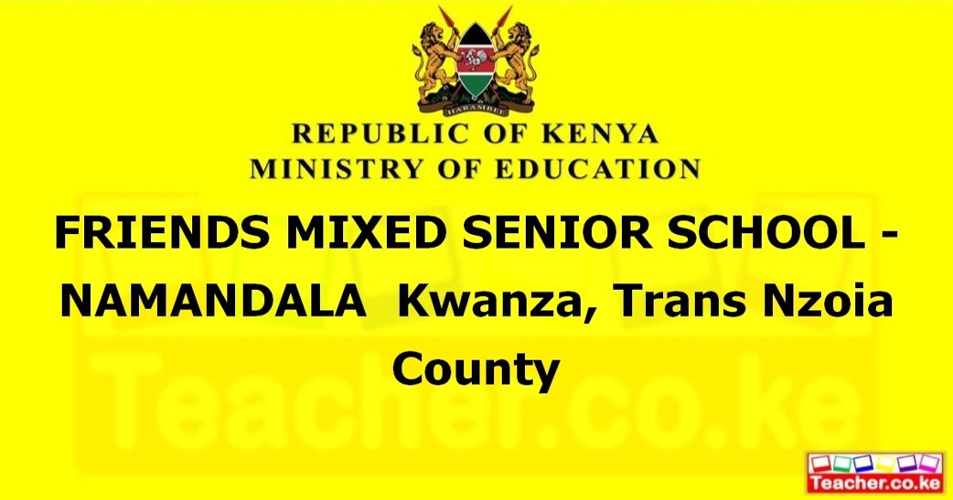 Friends Mixed Senior School -Namandala campus photo