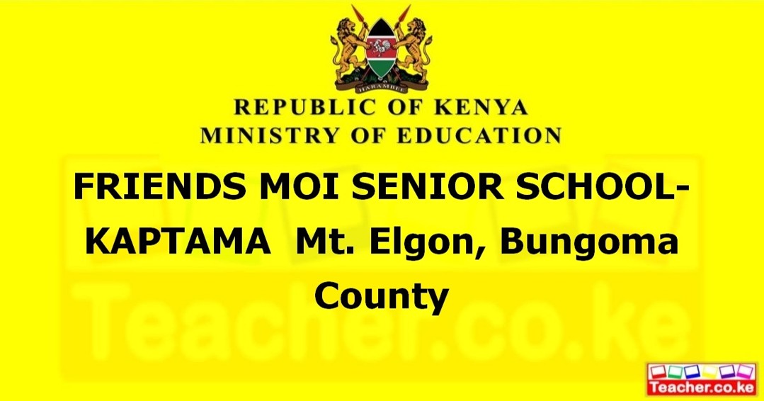 Friends Moi Senior School-Kaptama campus photo