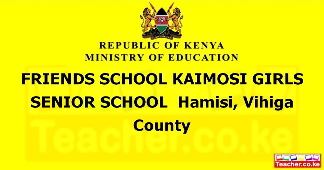 Friends School Kaimosi Girls Senior School campus photo