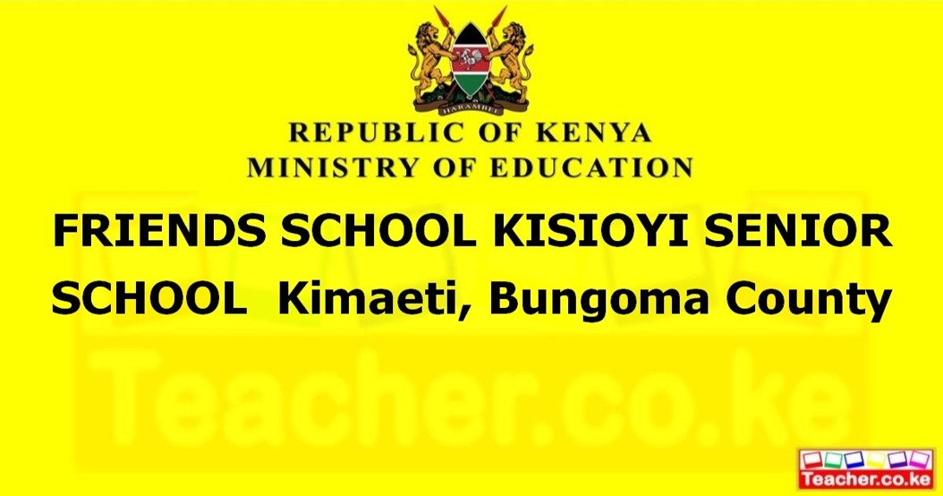 Friends School Kisioyi Senior School campus photo