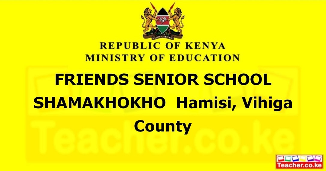 Friends Senior School Shamakhokho campus photo