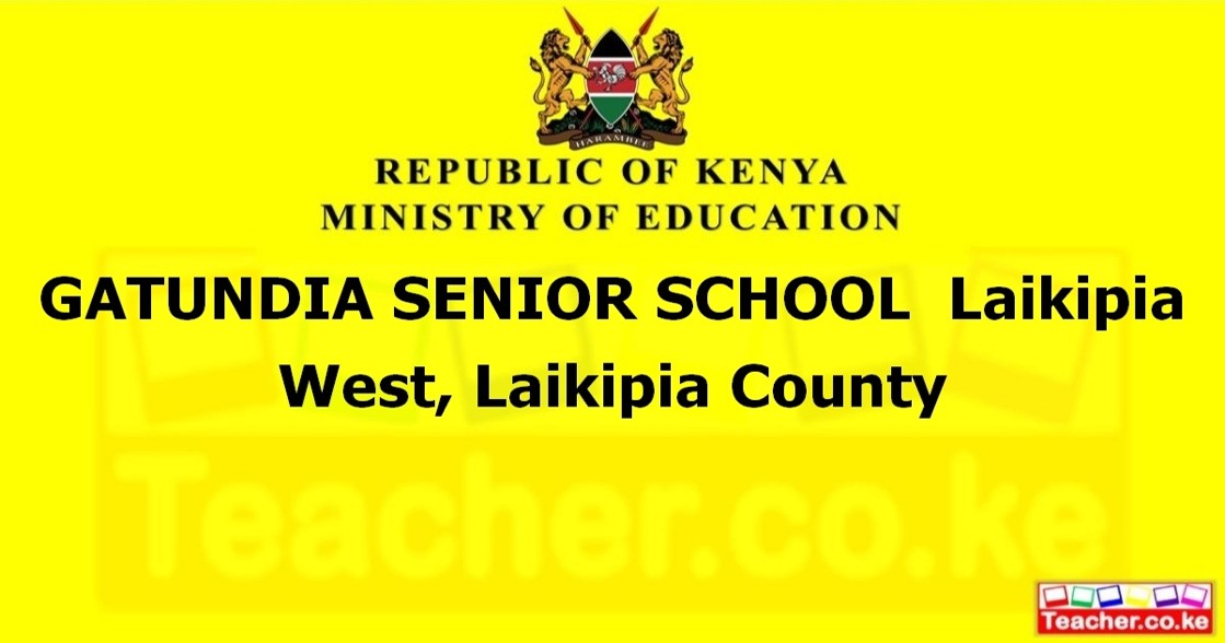 Gatundia Senior School campus photo