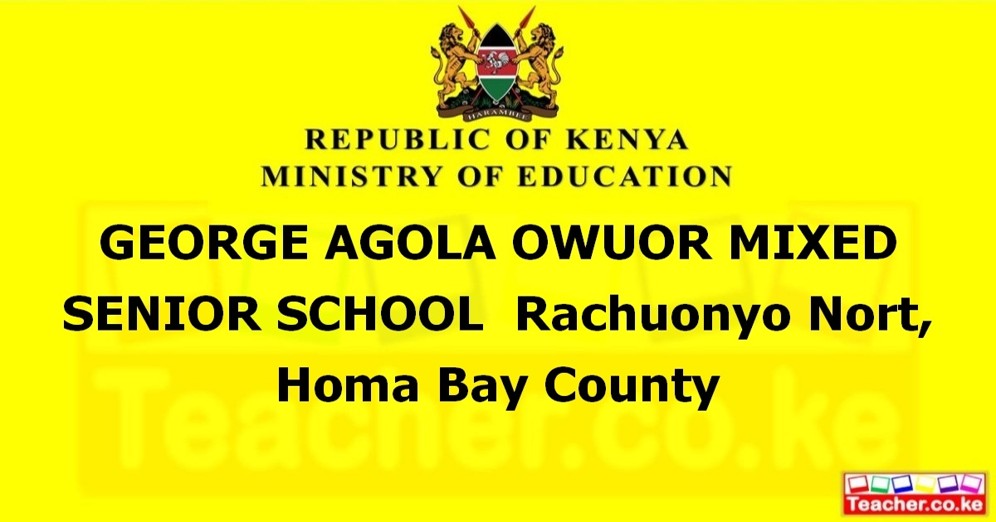 George Agola Owuor Mixed Senior School campus photo