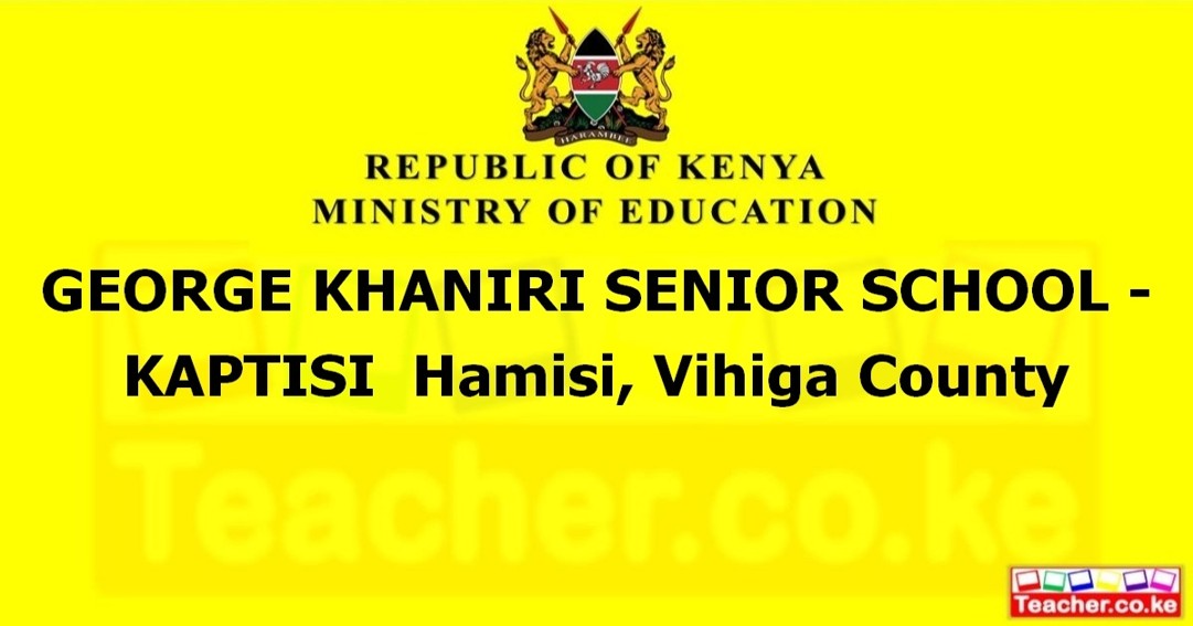 George Khaniri Senior School - Kaptisi campus photo