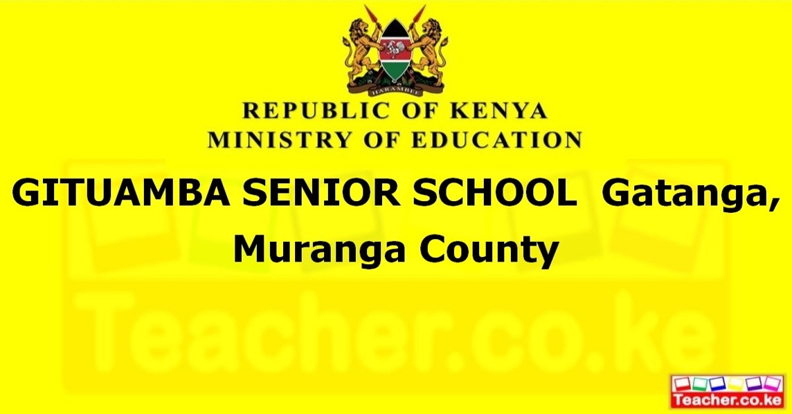 Gituamba Senior School campus photo