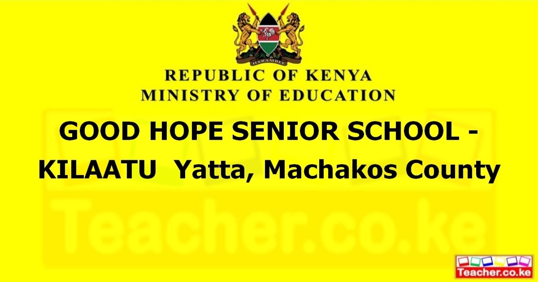 Good Hope Senior School - Kilaatu campus photo