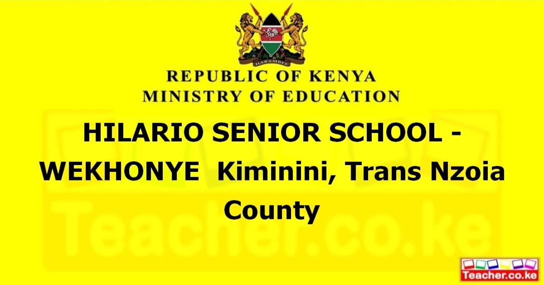 Hilario Senior School - Wekhonye campus photo