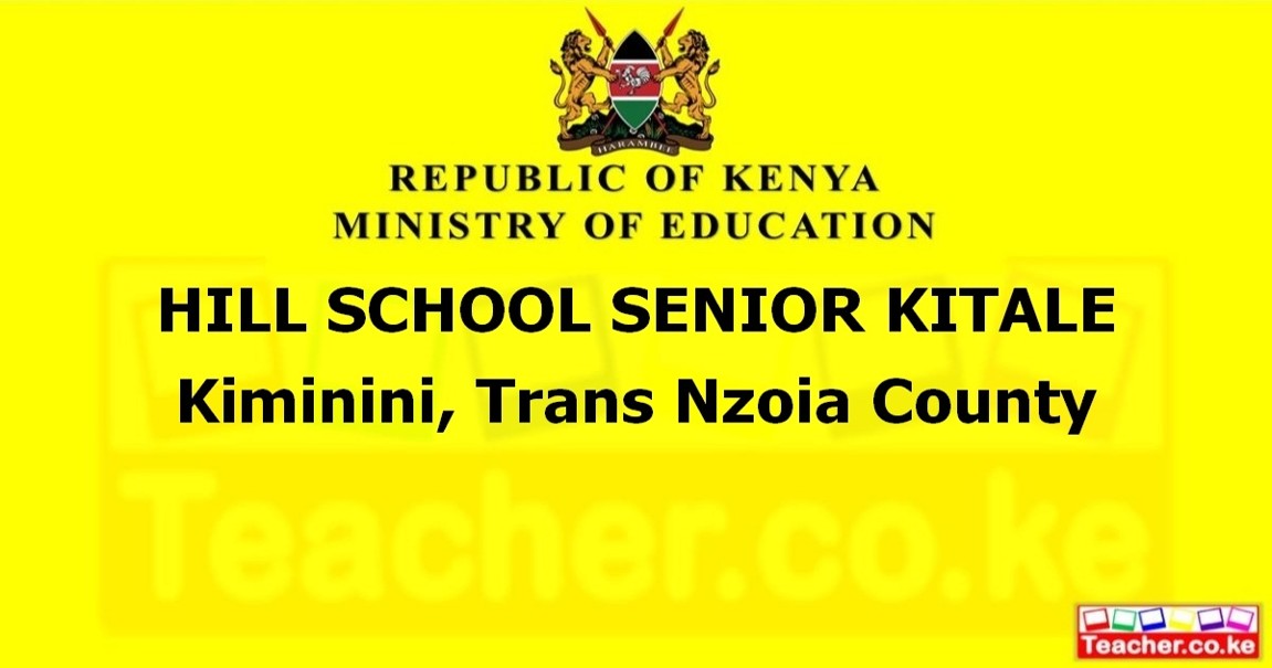 Hill School Senior Kitale campus photo