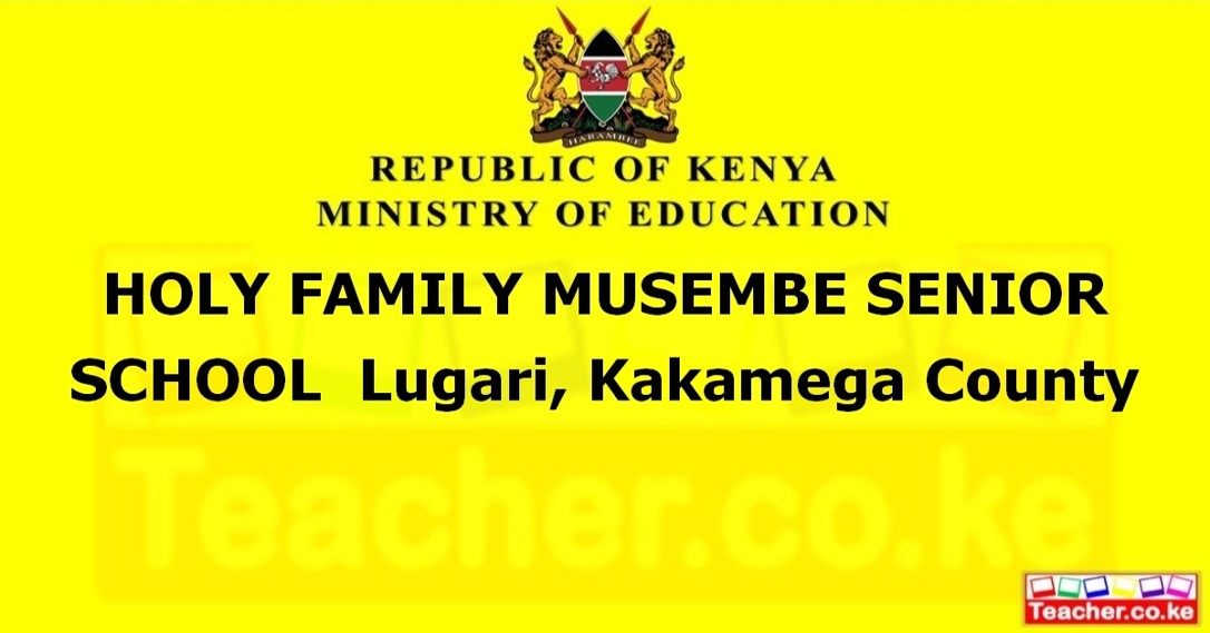 Holy Family Musembe Senior School campus photo