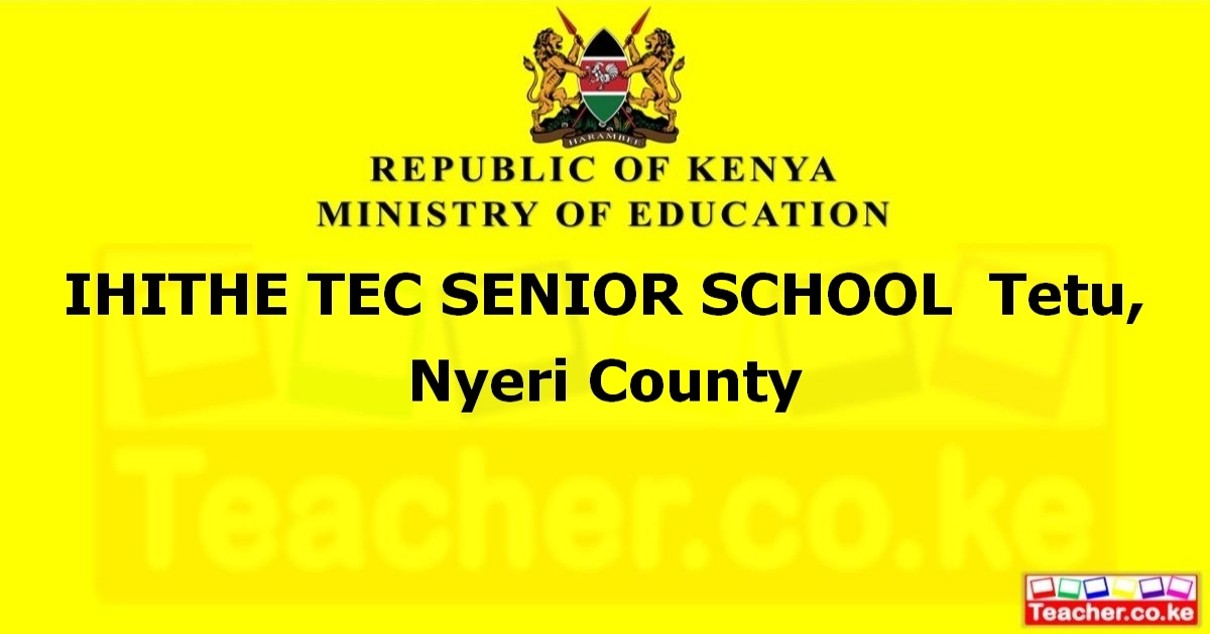 Ihithe Tec Senior School campus photo