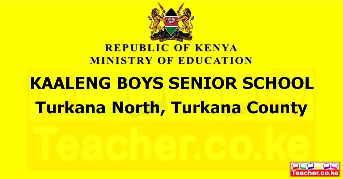 Kaaleng Boys Senior School campus photo