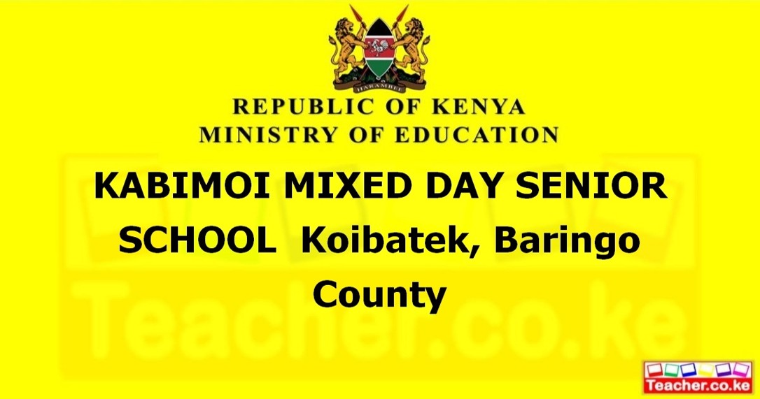 Kabimoi Mixed Day Senior School campus photo