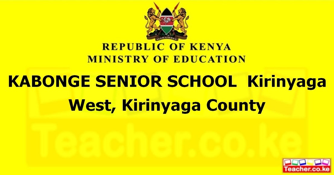 Kabonge Senior School campus photo