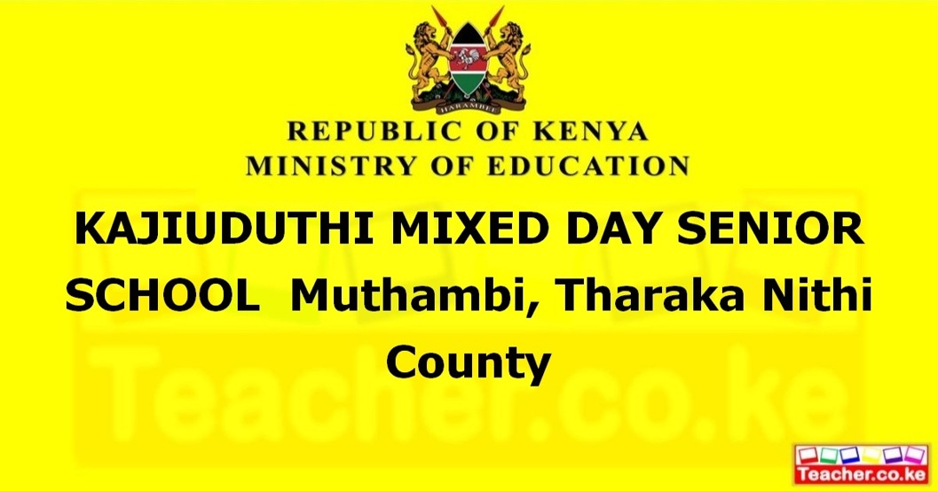 Kajiuduthi Mixed Day Senior School campus photo