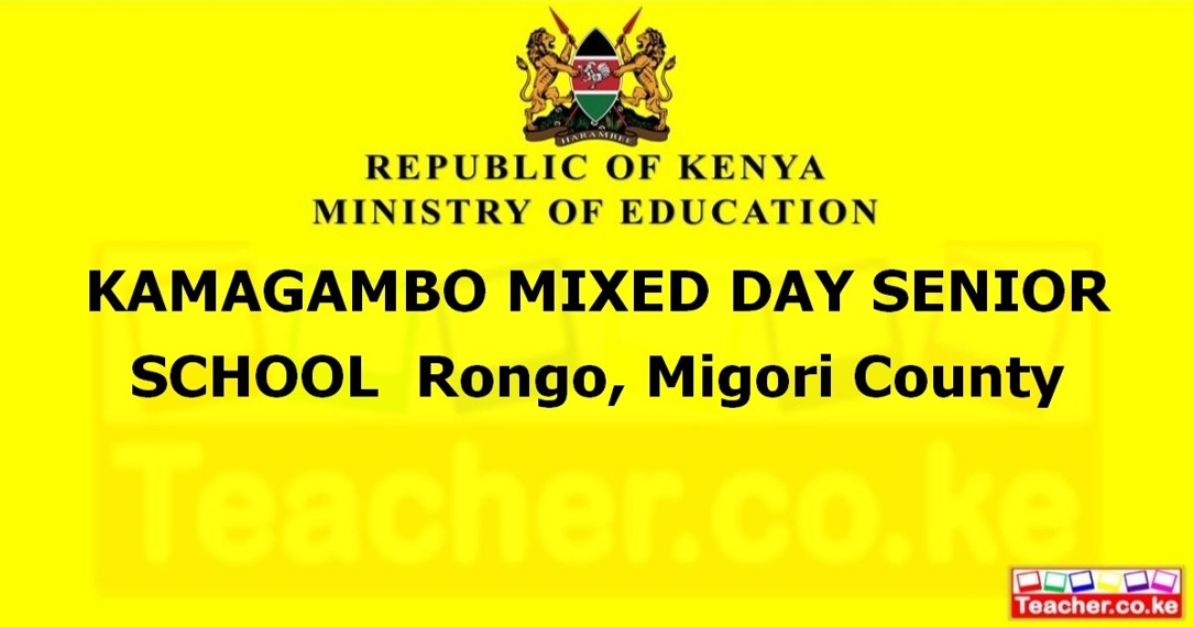 Kamagambo Mixed Day Senior School campus photo